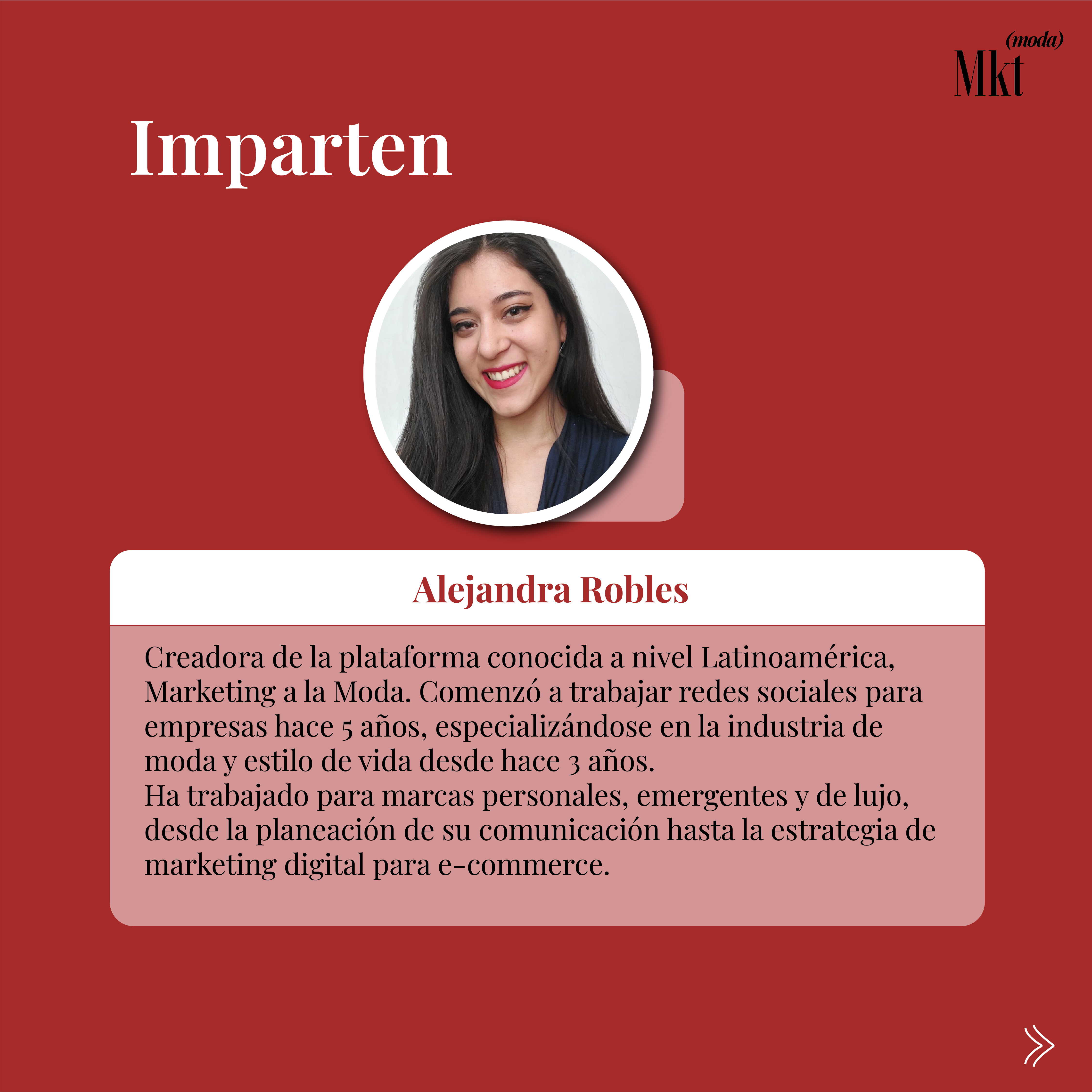 alejandra robles marketing a la moda curso estrategia